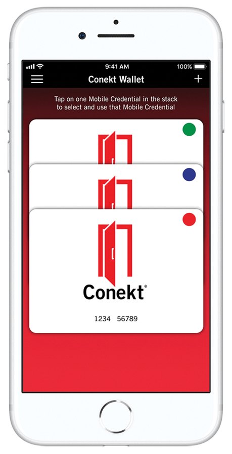 CMC-2 mobile credentials in the phone app